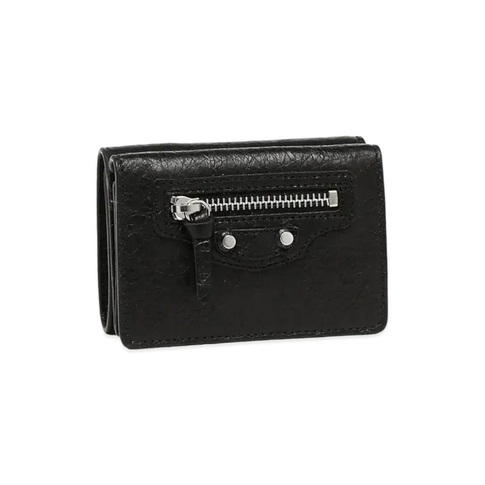 BALENCIAGA Classic Wallet Leather "Black"