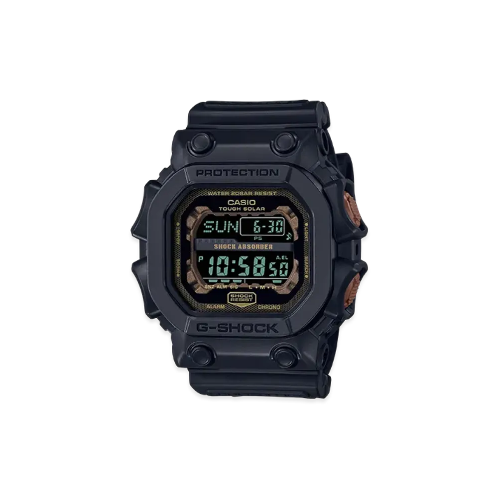 Casio G-Shock Teal And Brown Color Digital Solar M Watch "Black/Cmbi"