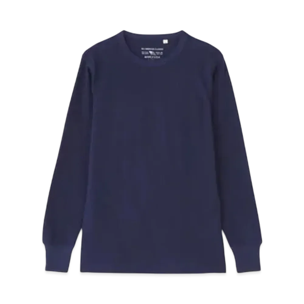 AVIREX Daily Wear Thermal L/S T-Shirt "Navy C"