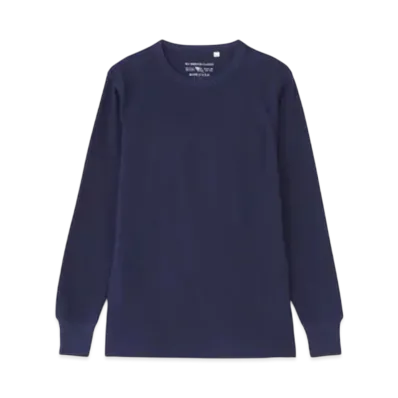 AVIREX Daily Wear Thermal L/S T-Shirt "Navy C"