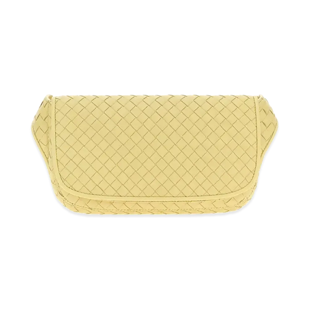 Bottega Veneta Leather Veneto Belt Bag "Yellow"