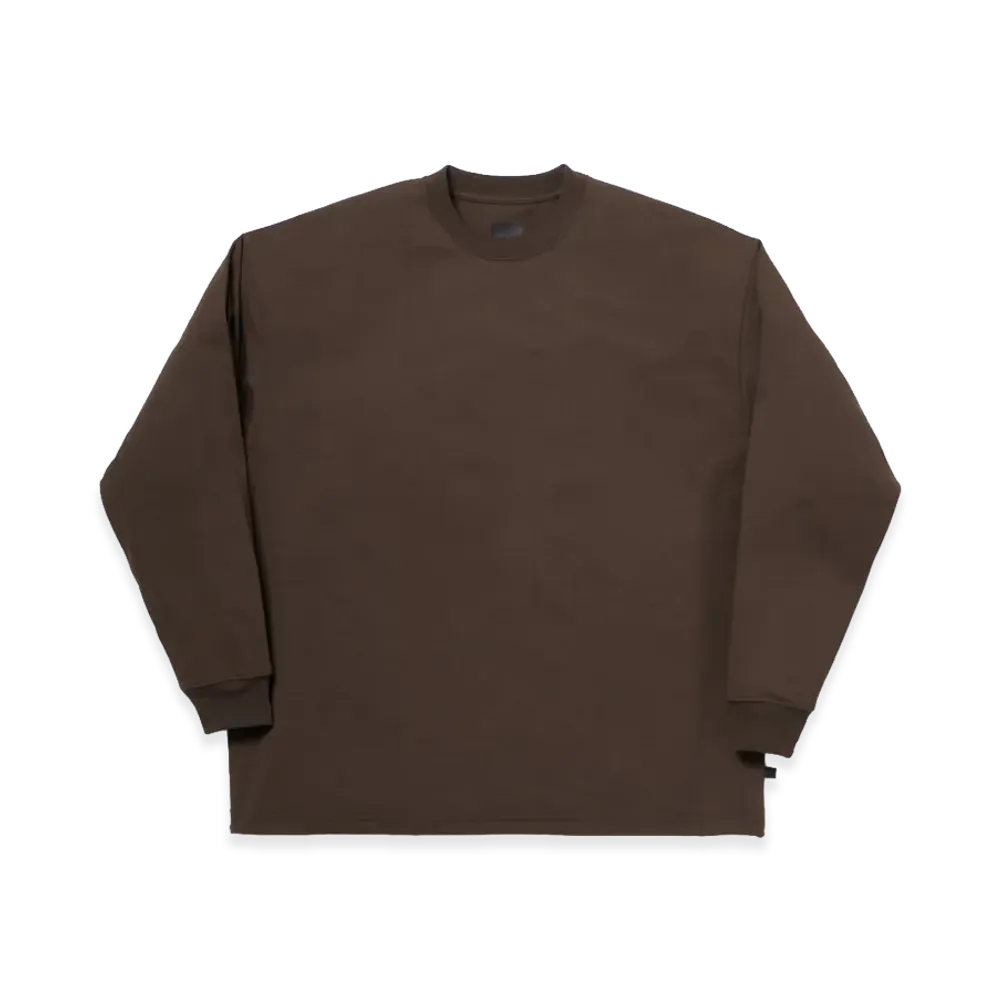 DAIWA PIER39 Women's Tech Drawstring L/S Tee "Dark Brown"