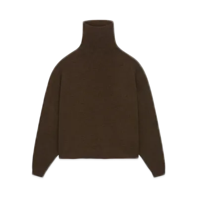 FEAR OF GOD Essentials Waffle Turtleneck "Brown"