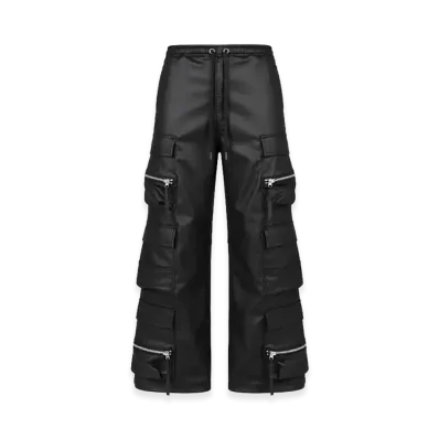 BREATH Coating Triple Cargo Pants "Black"