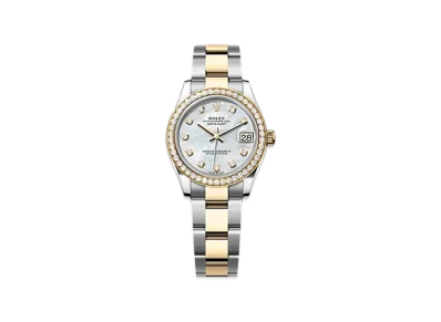 ROLEX Datejust 31mm Oystersteel & Yellow Gold Diamond 278383RBR "White Mother-of-Pearl"