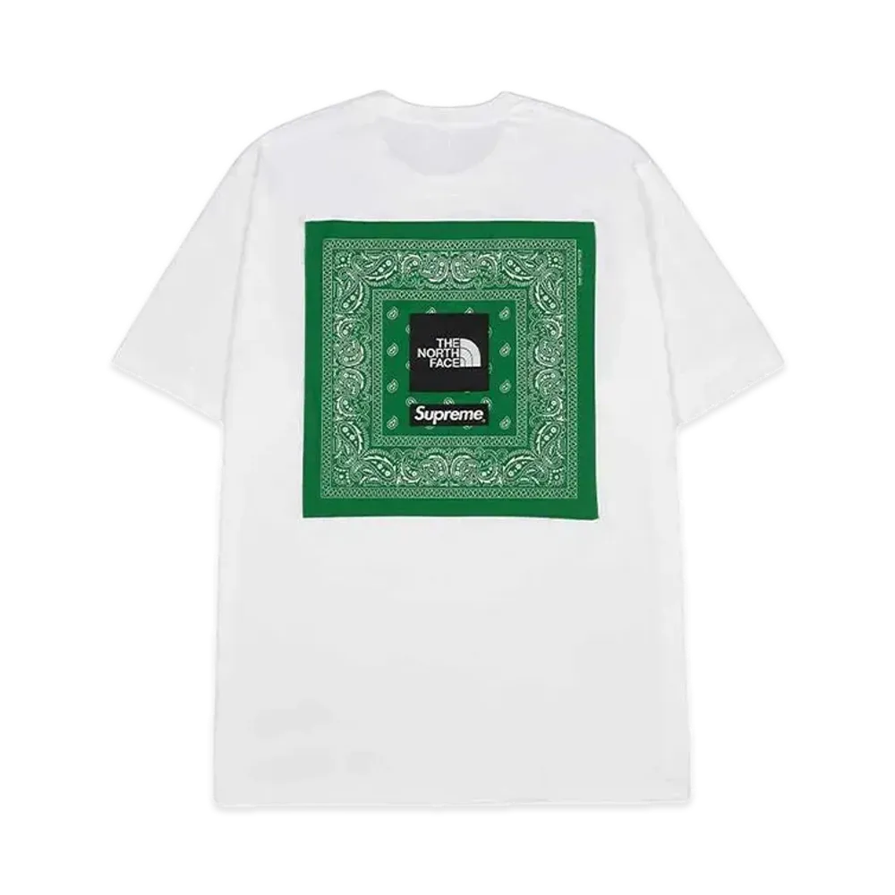 Supreme x The North Face Bandana Tee "White"