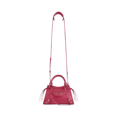 BALENCIAGA Women's Neo Classic Mini Top Handle Bag "Pink"