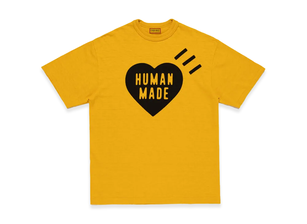 HUMAN MADE Color T-Shirt "Yellow"