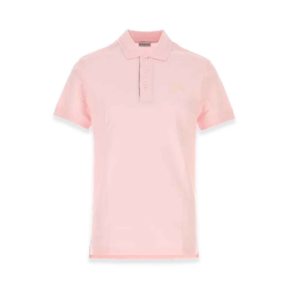 Burberry Pink Piquet Polo Shirt "Pink"
