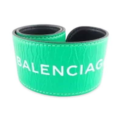 BALENCIAGA Cycle Bracelet "Green"