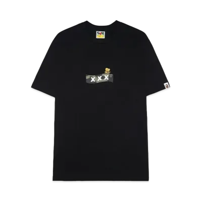 A BATHING APE x GOD SELECTION XXX Tee "Black"