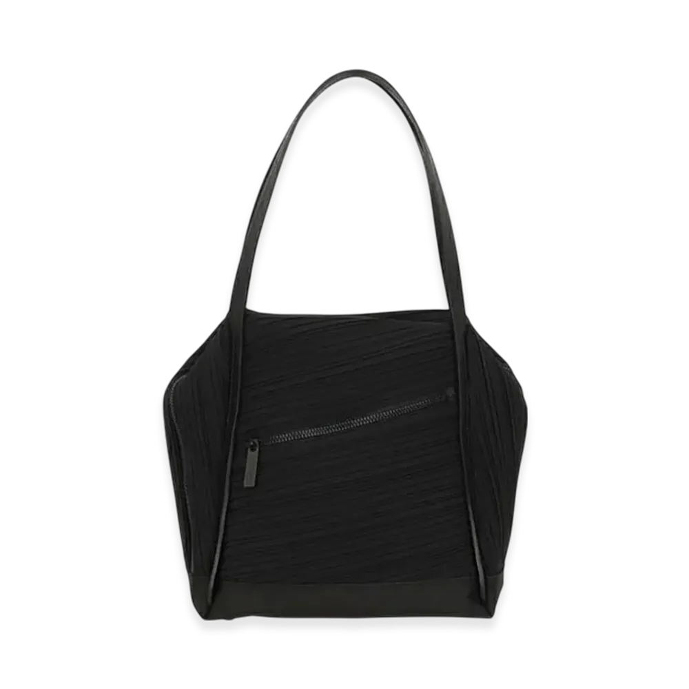 PLEATS PLEASE ISSEY MIYAKE Bias Pleats Bag "Black"