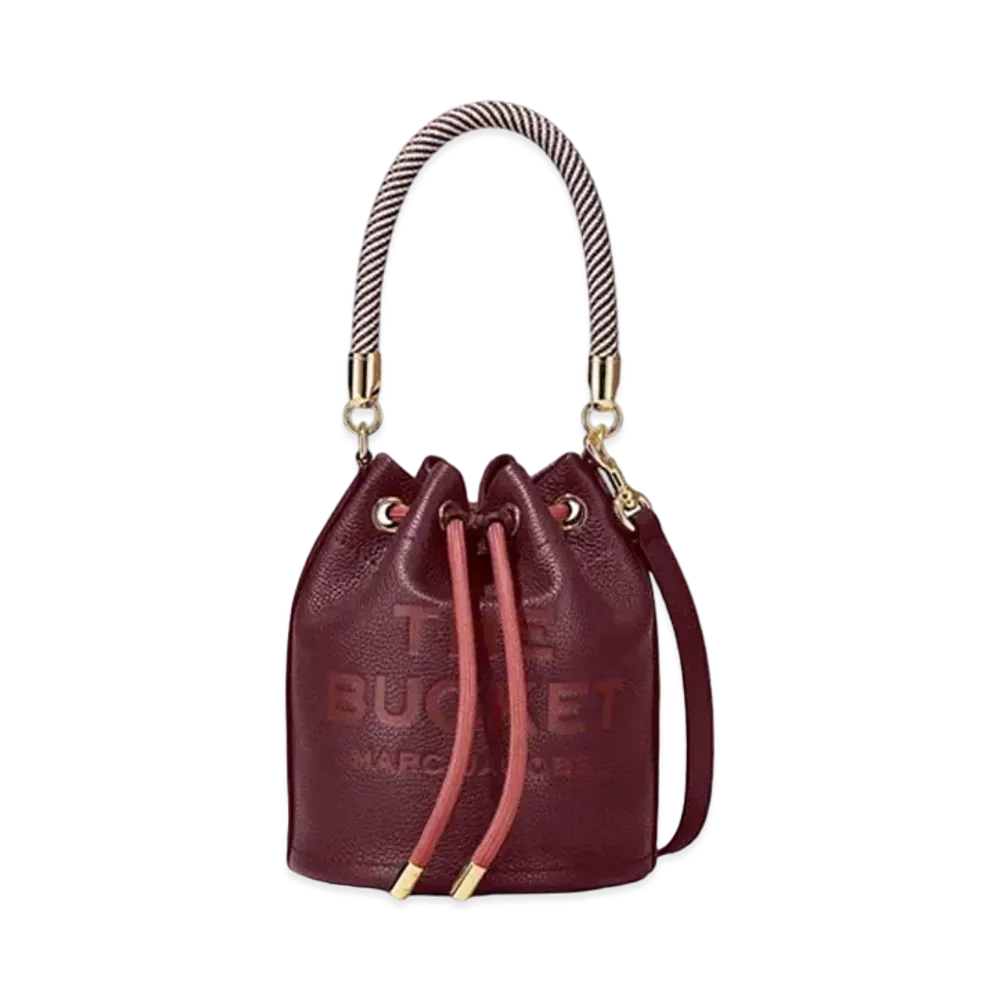 Marc Jacobs The Leather Bucket Bag "Chianti"