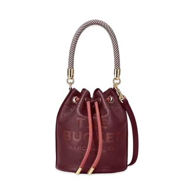 Marc Jacobs The Leather Bucket Bag "Chianti"