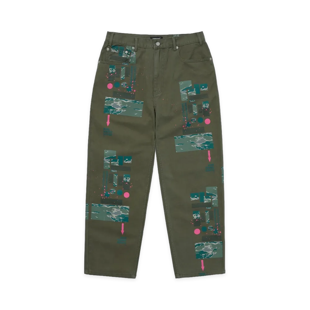 thisisneverthat x UNDERCOVER Denim Pants "Khaki"