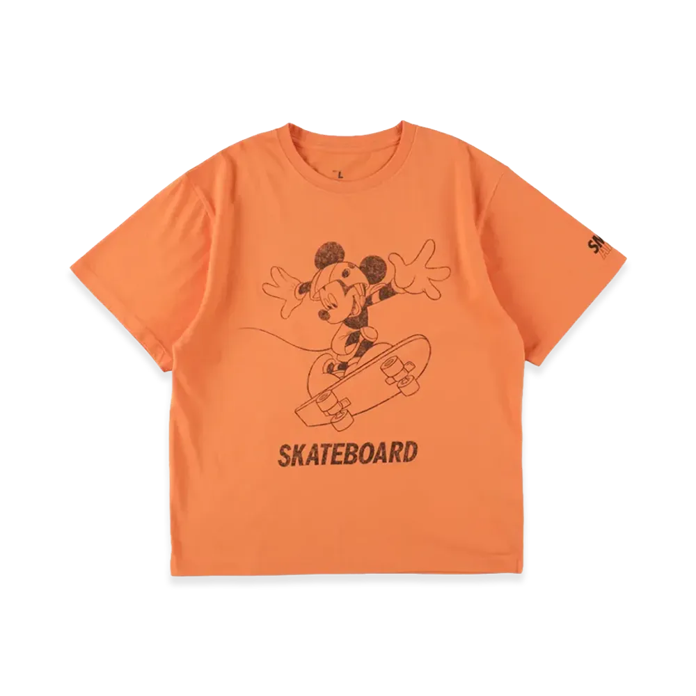 WIND AND SEA x SMOOTHY Skate Kids S/S Tee "Orange"