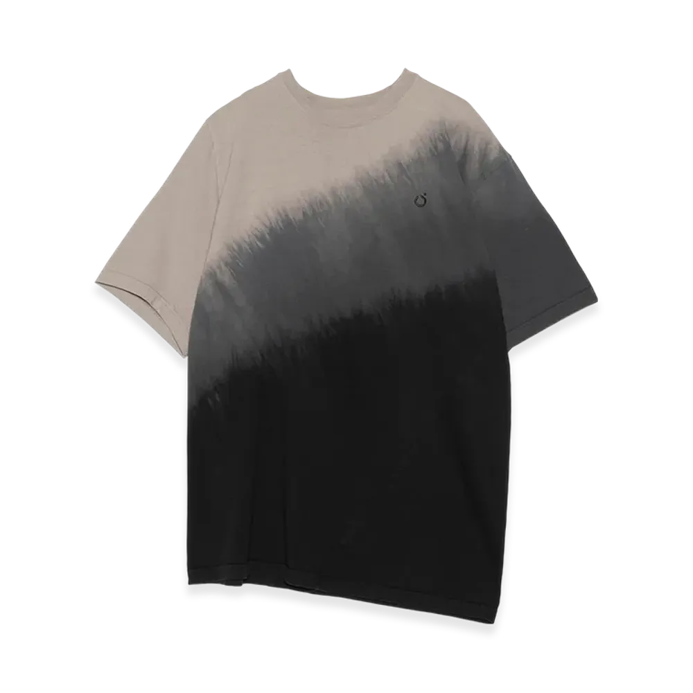 nanamica x NOMARYTHM TEXTILE Exclusive Hand Dyed Twist Tee "Black"