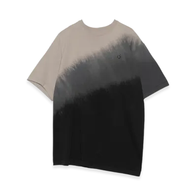 nanamica x NOMARYTHM TEXTILE Exclusive Hand Dyed Twist Tee "Black"