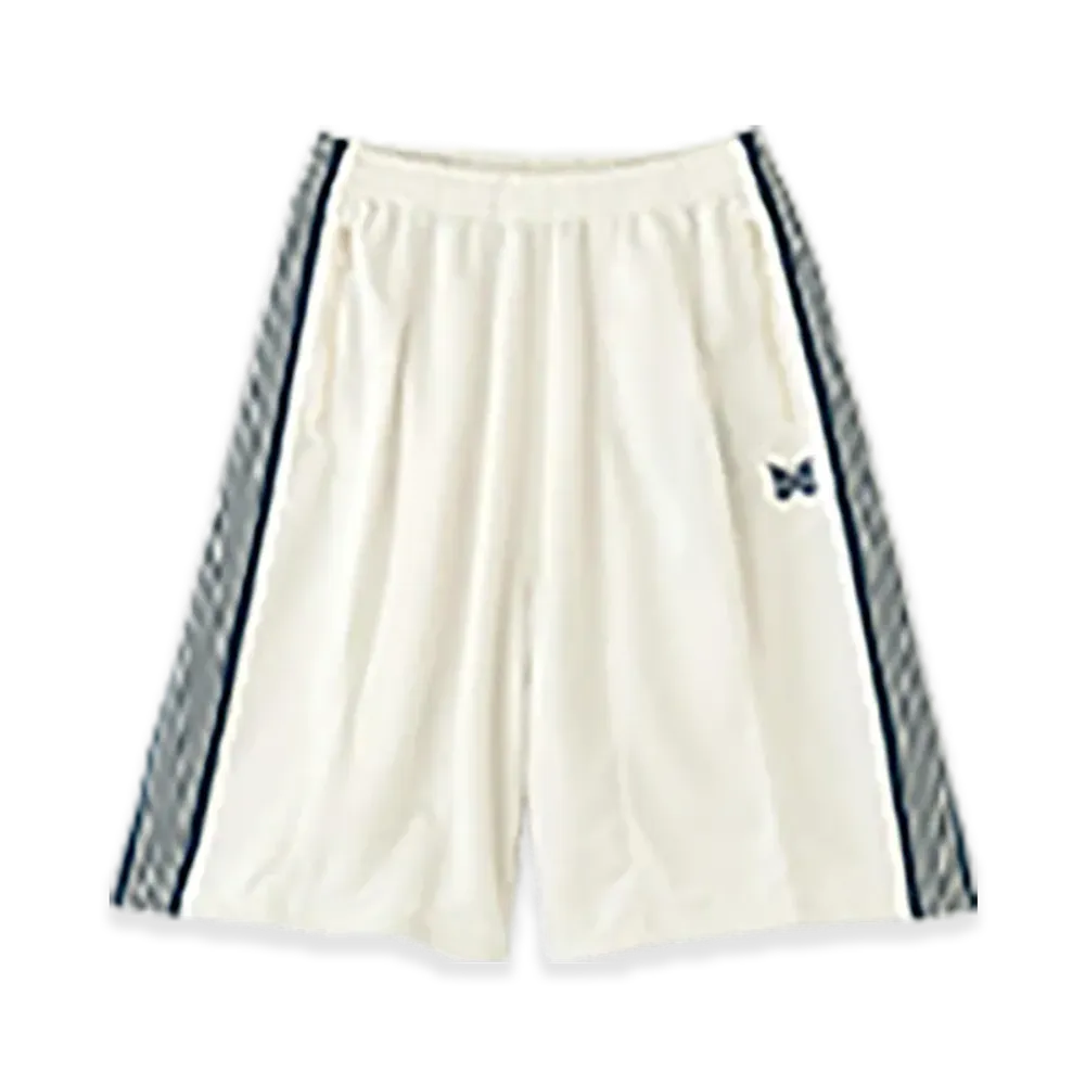 NEEDLES x LHP Track Shorts Poly Smooth "White"