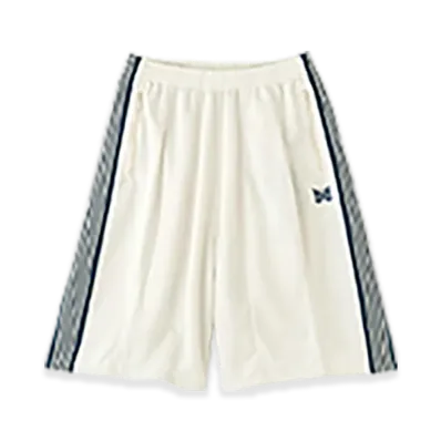 NEEDLES x LHP Track Shorts Poly Smooth "White"