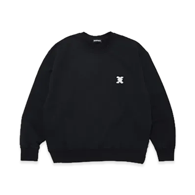 GOD SELECTION XXX Crew Neck Sweat Shirt GX-S26-CS-02 "Black"