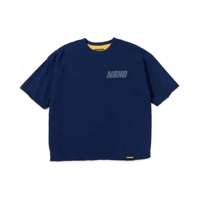 NEIGHBORHOOD Reversible Crewneck SS "Navy/Gold"