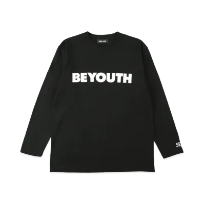 WIND AND SEA BE YOUTH L/S TEE "Black"