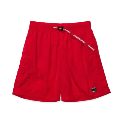 UNDEFEATED BELTED SHORT - 50017 "Red"