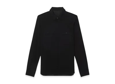 Rick Owens Press Stud Shirt "Black"