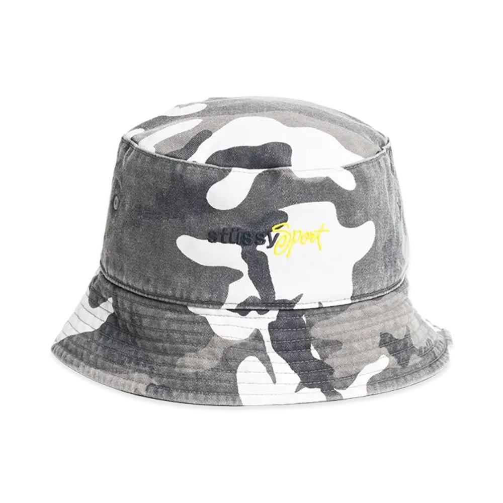 Stussy Stüssy Sport Bucket Hat "Woodland Grey"