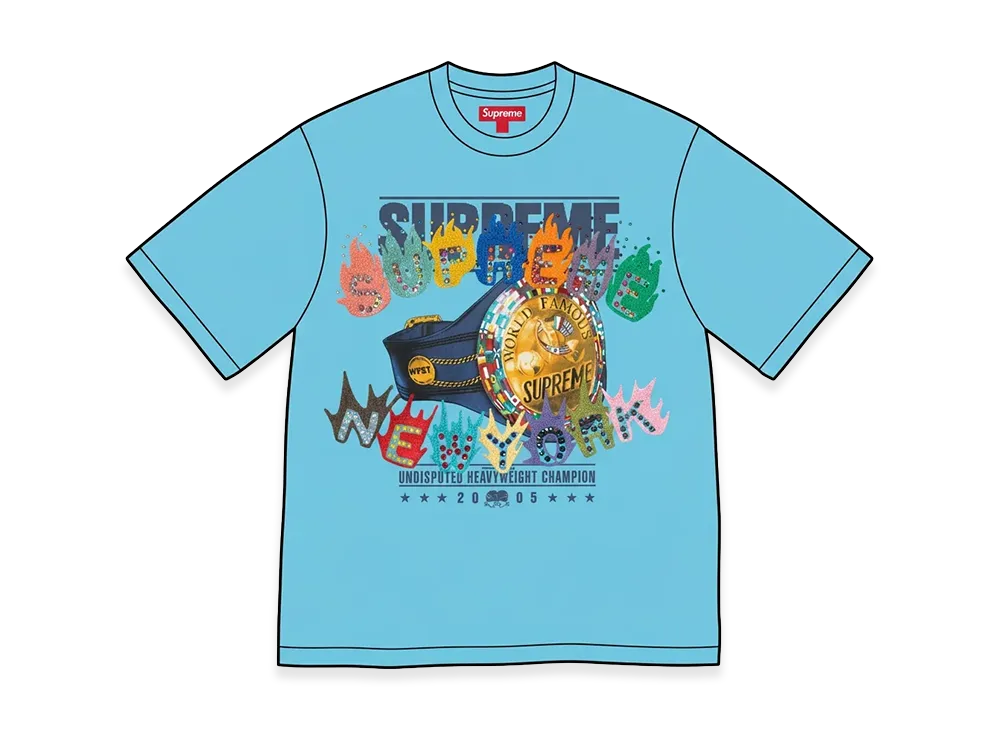 Supreme Undisputed S/S Top "Light Blue"