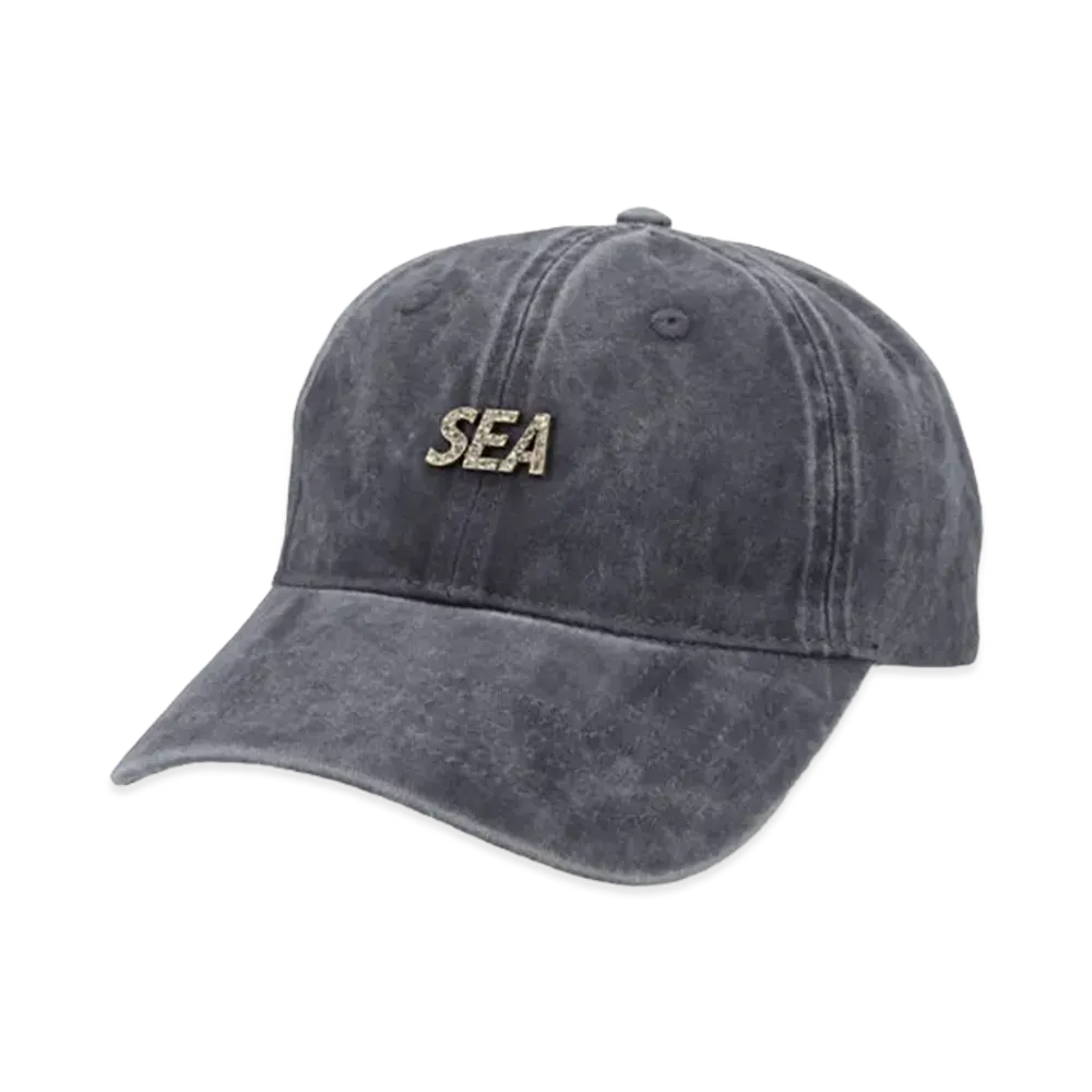 WIND AND SEA Metal Logo Cap "Navy"