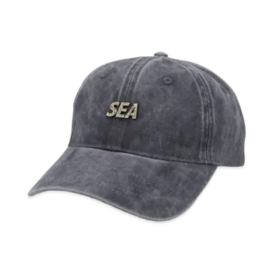 WIND AND SEA Metal Logo Cap "Navy"
