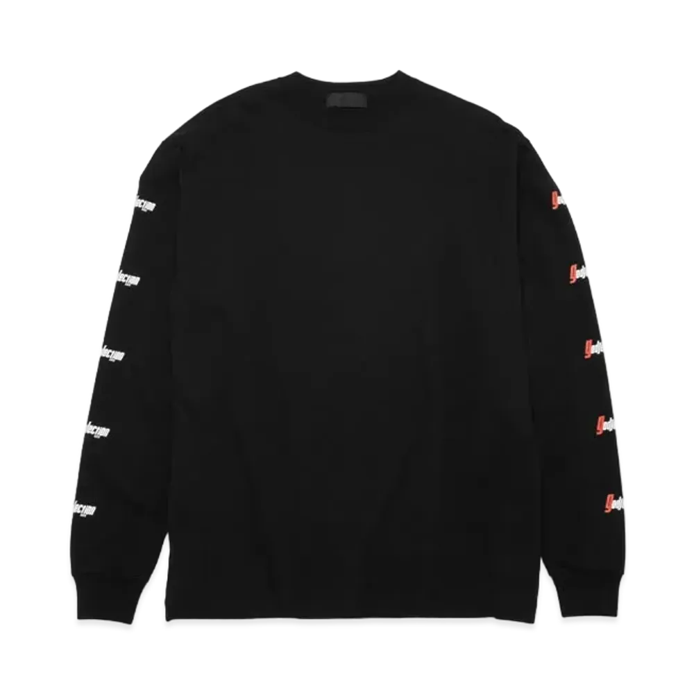 GOD SELECTION XXX LONG SLEEVE T-SHIRT GX-A22-LT-04 "Black"