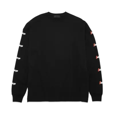GOD SELECTION XXX LONG SLEEVE T-SHIRT GX-A22-LT-04 "Black"