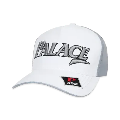 PALACE Golf P-Frame 5-Panel Snapback "White Grey"