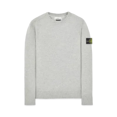 Stone Island 535A3 LAMBSWOOL "Pearl Grey"