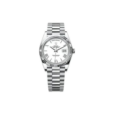 ROLEX Day-Date 40mm Platinum 228236 "White"