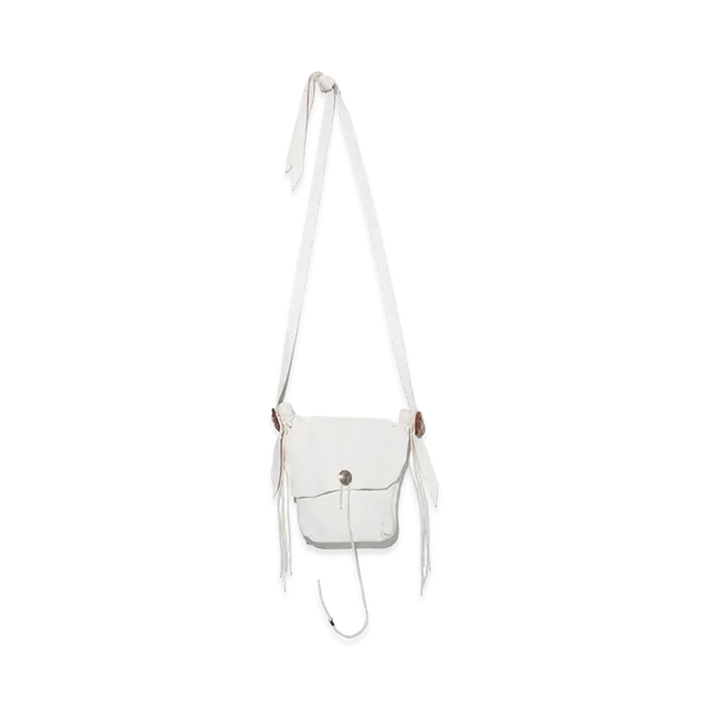 BOW WOW Deer Skin Bag "White"