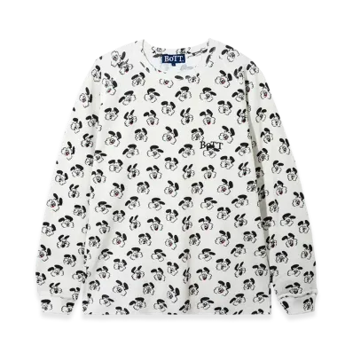 VERDY x BoTT Vick Thermal L/S Tee "White"