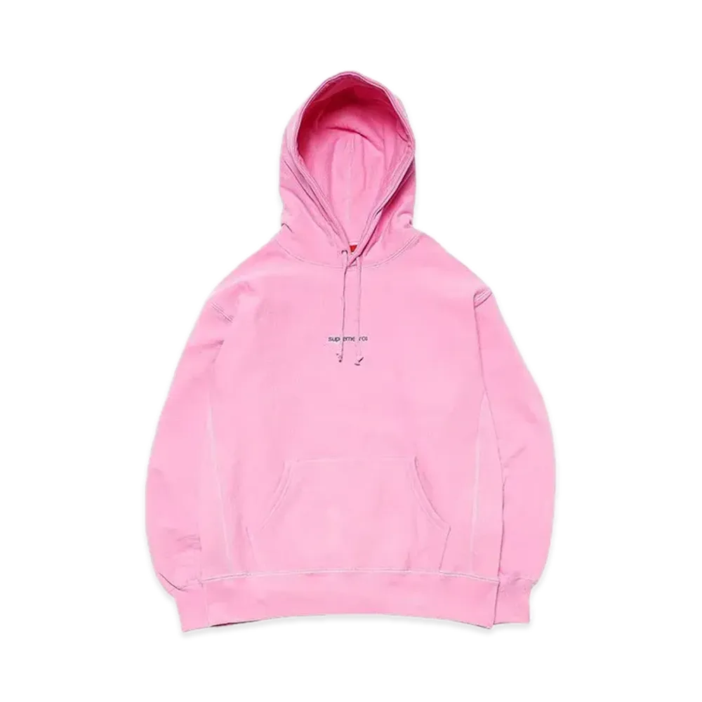 Supreme Number One Hooded Sweatshirt "Pink"