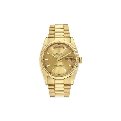 ROLEX Day-Date "Champagne/Yellow Gold"
