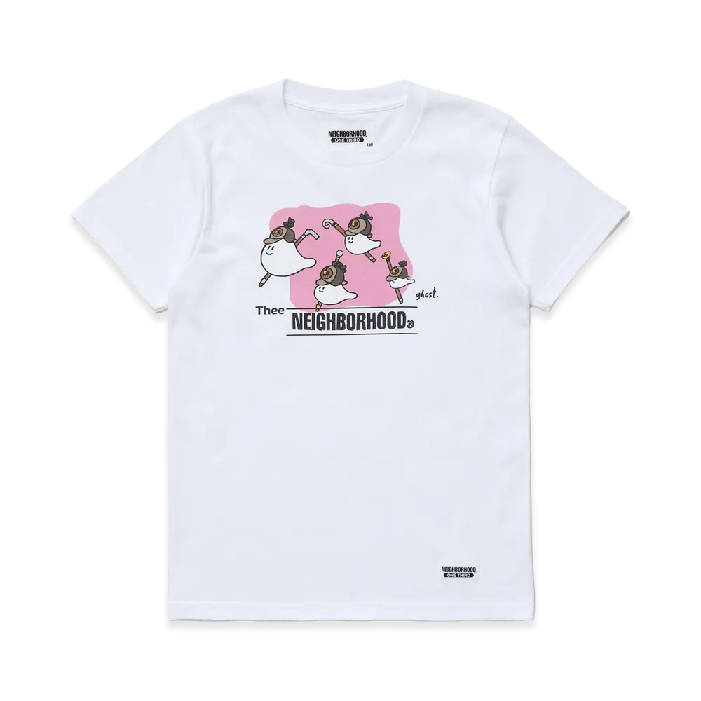 NEIGHBORHOOD One Third Kids OT . Tee SS-3 "White"