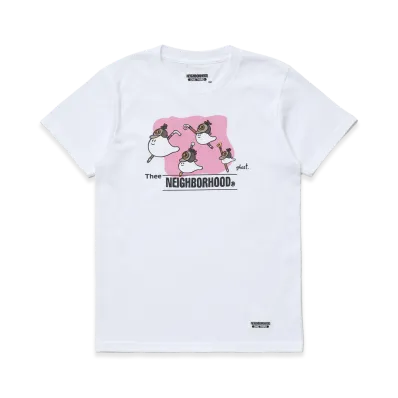 NEIGHBORHOOD One Third Kids OT . Tee SS-3 "White"