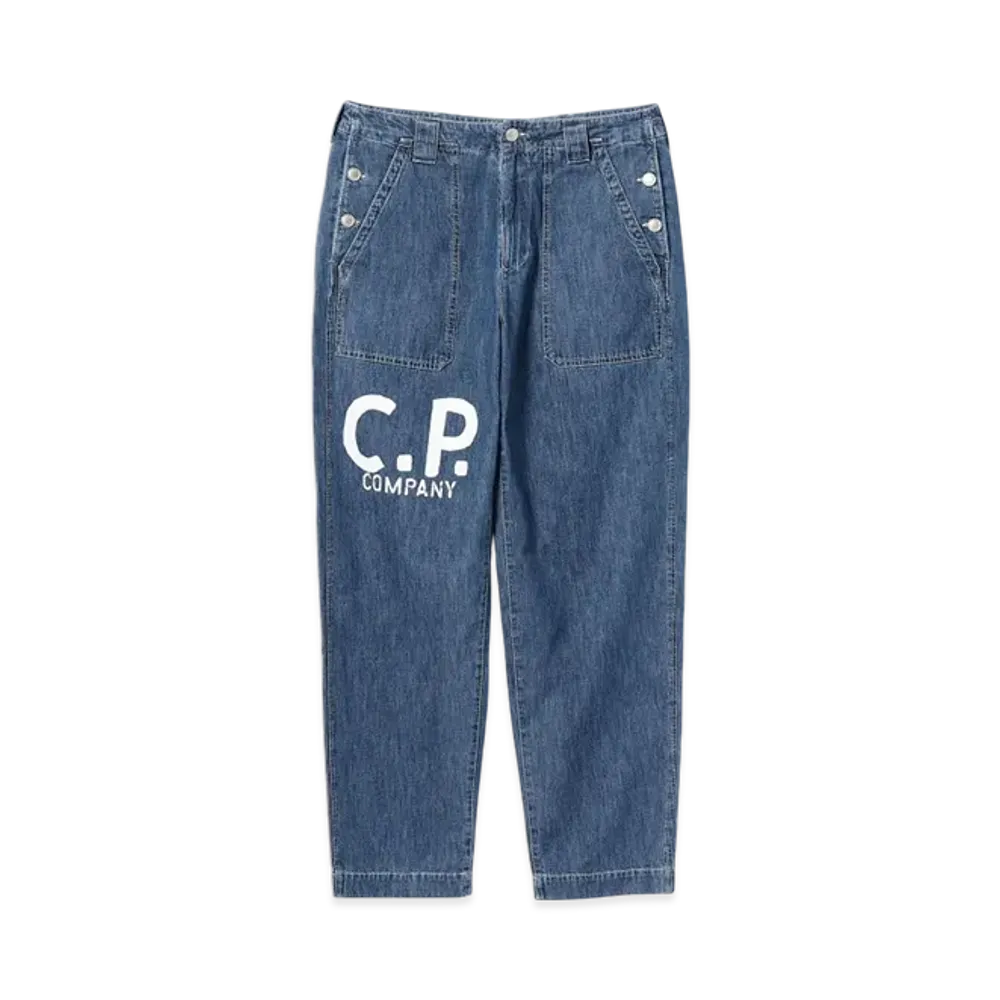 C.P. Company Blu Loose Pants "Indigo"