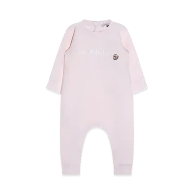 MONCLER Kids Logo Jumpsuit "Pink"