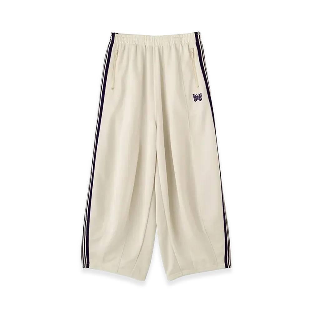 NEEDLES x LHP H.D.Track Pant - Poly Smooth "White"