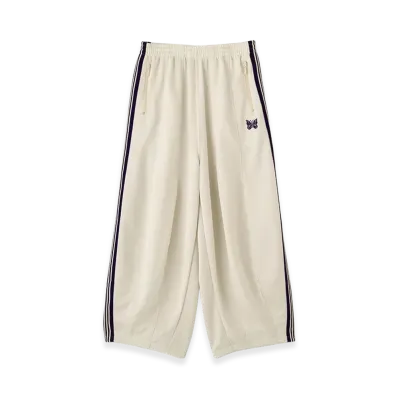 NEEDLES x LHP H.D.Track Pant - Poly Smooth "White"