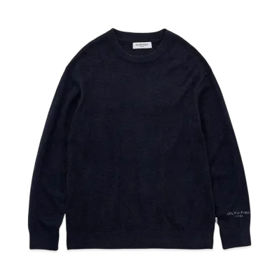 GELATO PIQUE Homme Temperature Control Smooth Pullover "Navy"