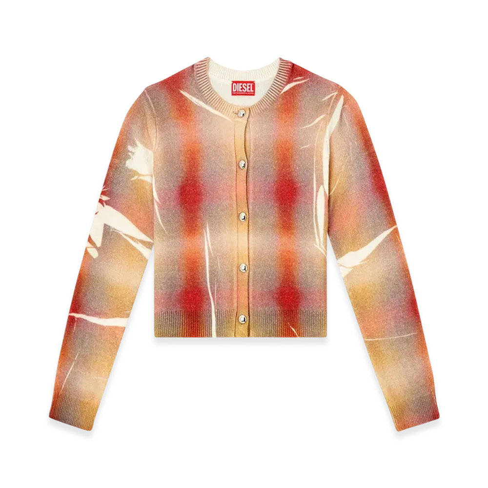 Diesel M-Chloty Cardigan "Beige/Orange"